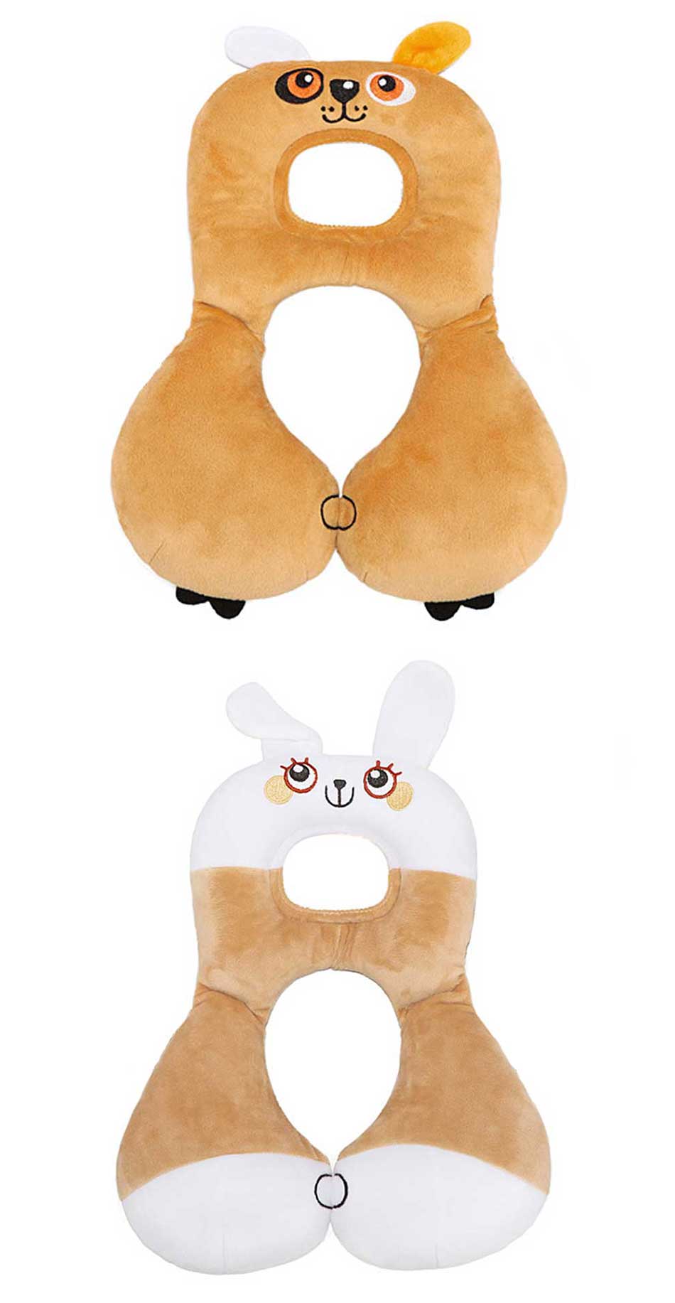 Baby Animal U-Pillow Headrest & Neck Protection