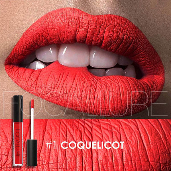 Focallure Waterproof Liquid Lipstick Matte (Smudge Proof Lipstick)