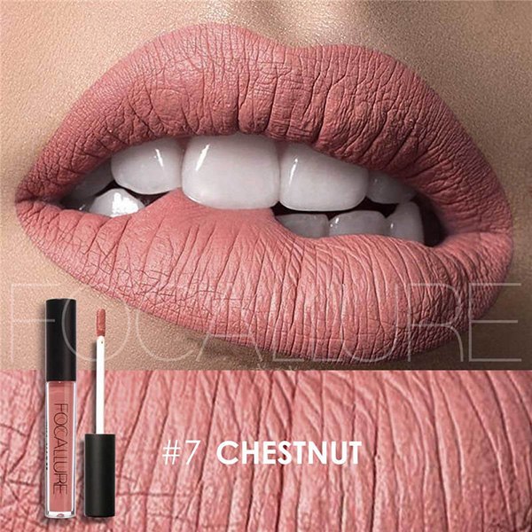 Focallure Waterproof Liquid Lipstick Matte (Smudge Proof Lipstick)