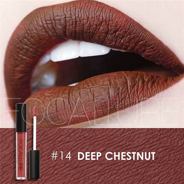 Focallure Waterproof Liquid Lipstick Matte (Smudge Proof Lipstick)