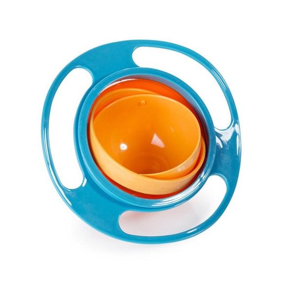 Rotating Anti-Spill Bowl